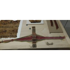 Linen and wool weaving technique